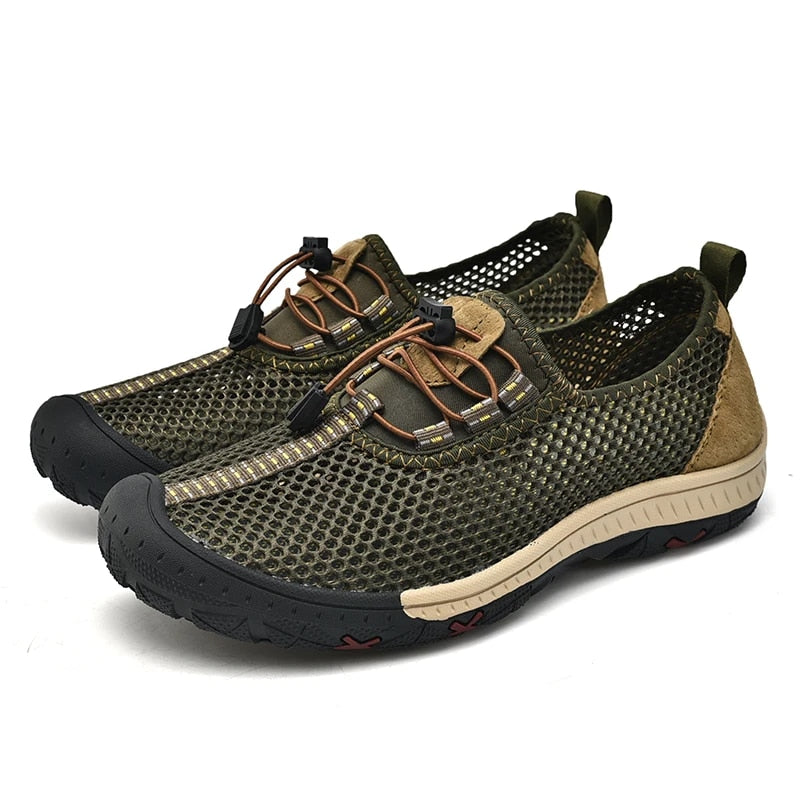 Åndbare herreloafers med slip-on-design – Jules