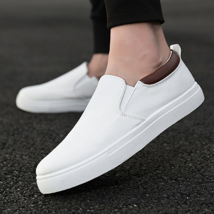 Slip-On herresko i lær – Lennard