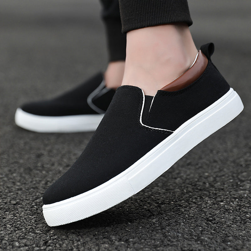 Slip-On herresko i lær – Lennard
