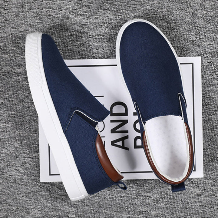 Slip-On herresko i lær – Lennard