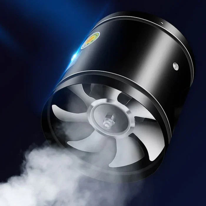 WhisperFlow støjsvag badeværelsesventilator – kraftig udsugning til friske og tørre rum