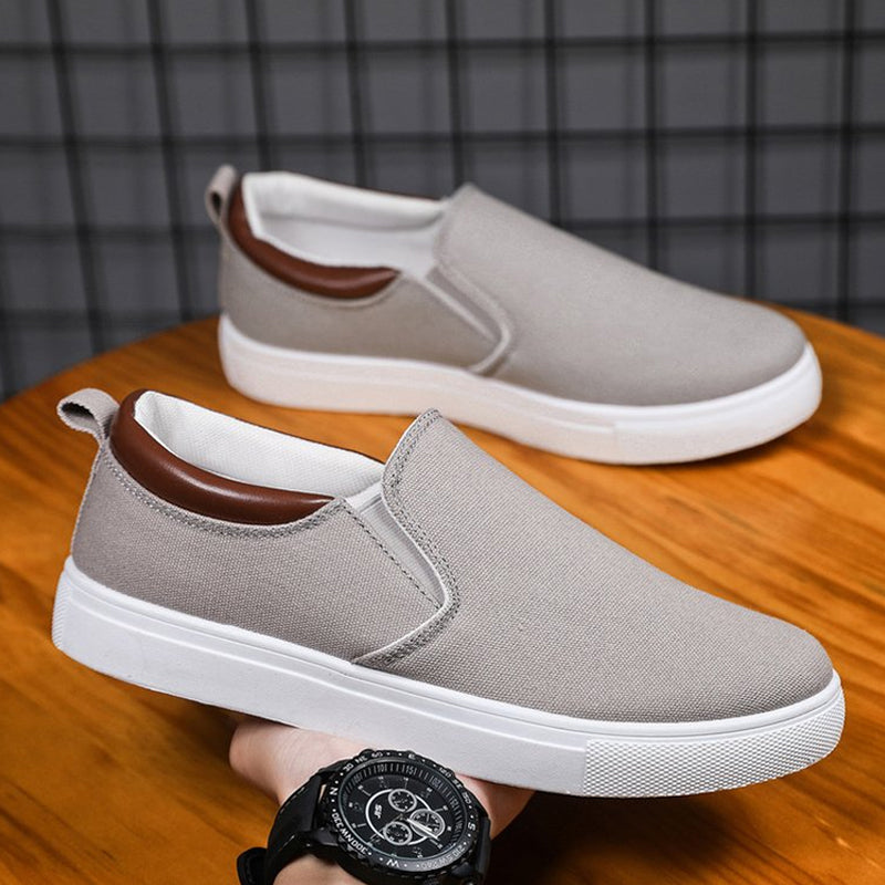 Slip-On herresko i lær – Lennard