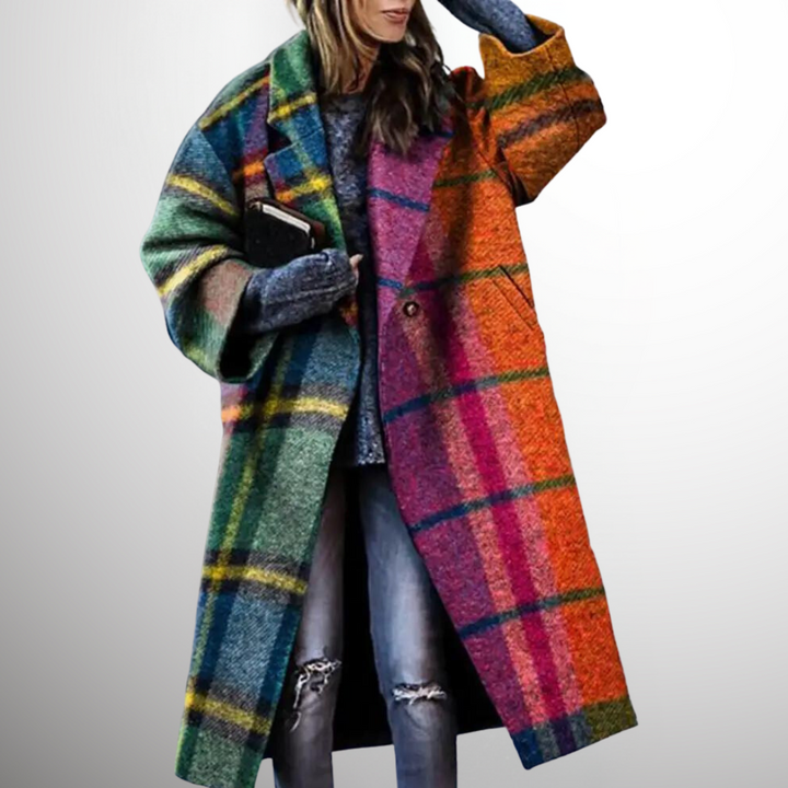Lang vintertrenchcoat til damer - Vivienne