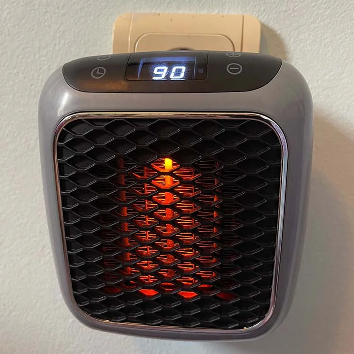 Elektrisk mini-varmeapparat med timer – Thermix