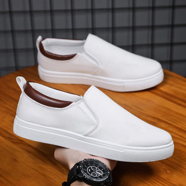 Slip-On herresko i lær – Lennard