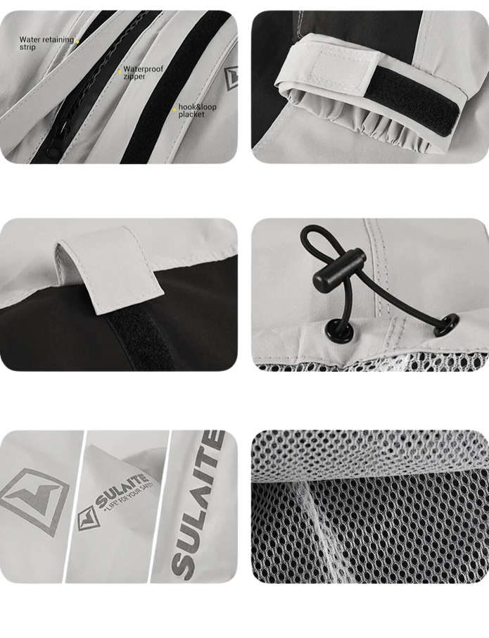 Vandtæt unisex regndragt – Stormex
