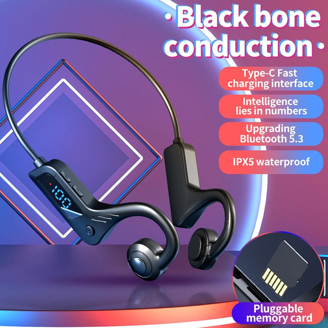 Bone Conduction Open-Ear Wireless Headphones – Audyra