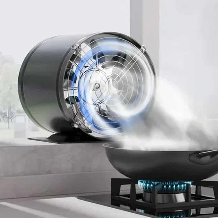 WhisperFlow støjsvag badeværelsesventilator – kraftig udsugning til friske og tørre rum