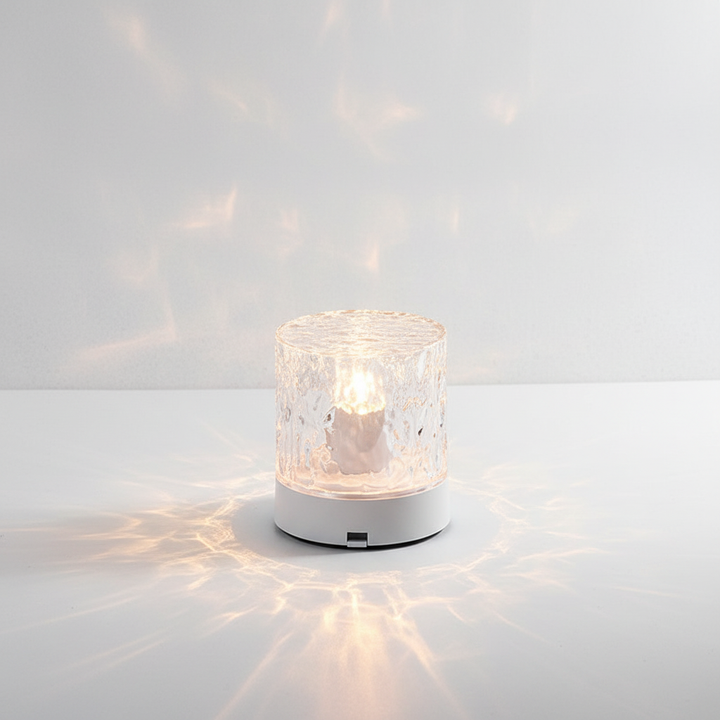 Acryl Glas Wassereffekt Lampe - AuraRipple