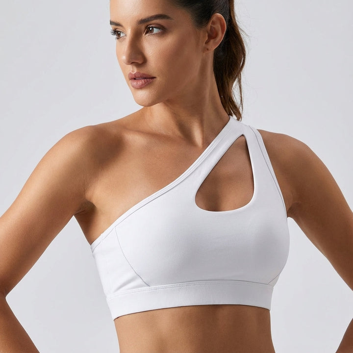 Asymmetrischer Sportbustier - Lily