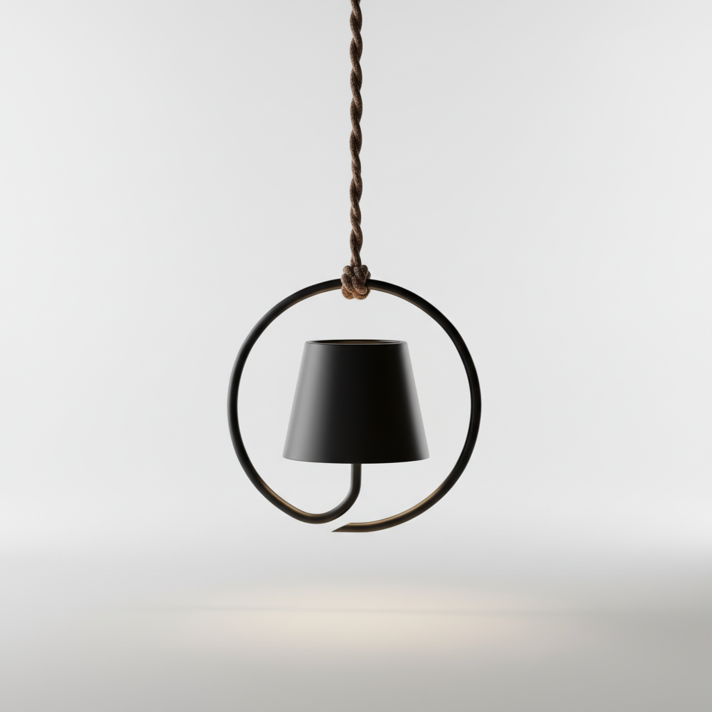 Aufladbare LED Hängelampe - LumiHalo