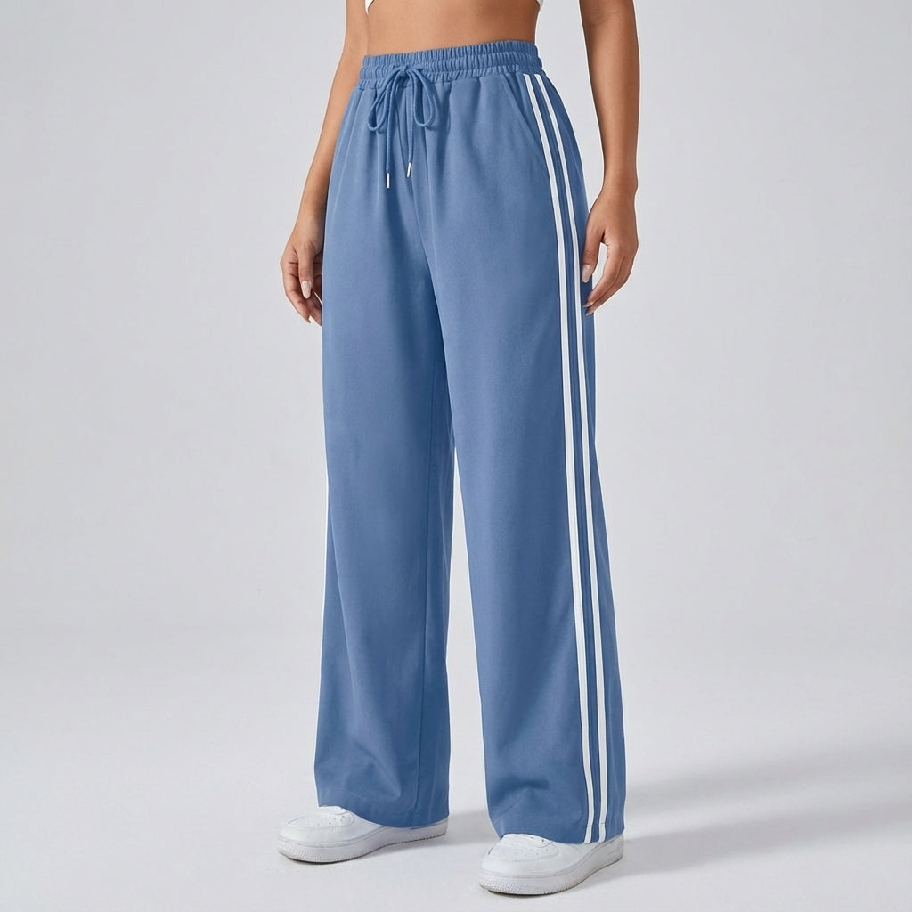 Damen Jogginghose Mit Weitem Bein - Eloise