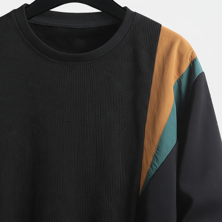 Farbe-Block Design Pullover - Nils