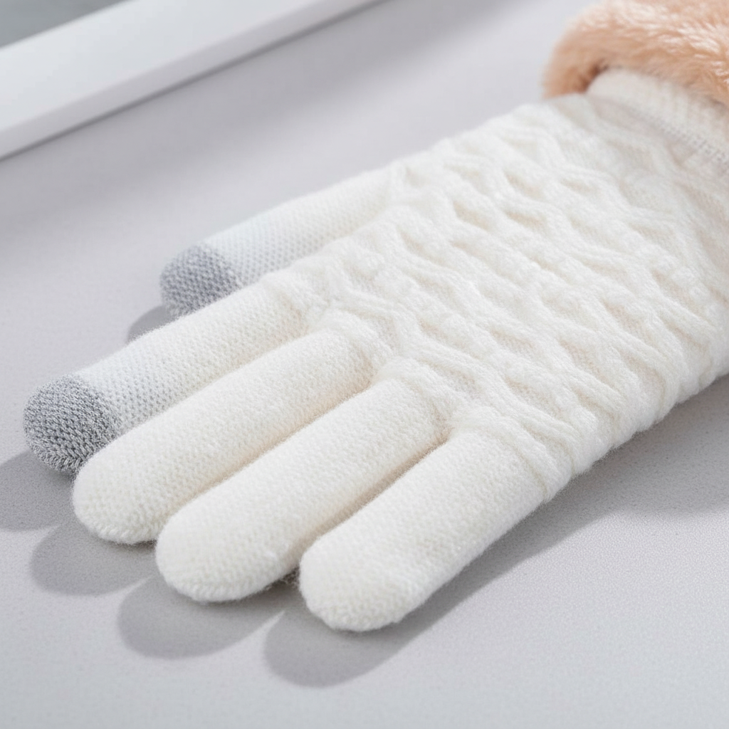 Fleece Gefütterte Touchscreenhandschuhe - PolarKnit