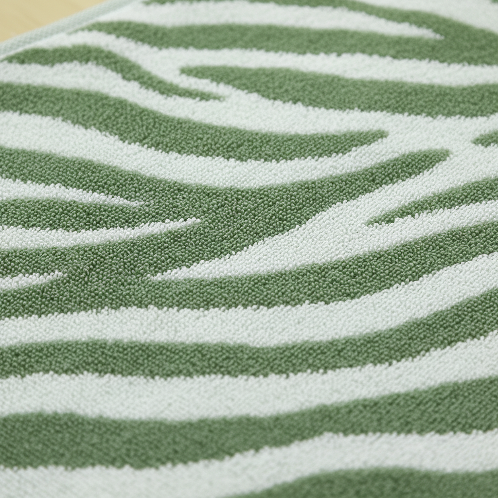 Gestreiftes Baumwollhandtuch - TigerTowel