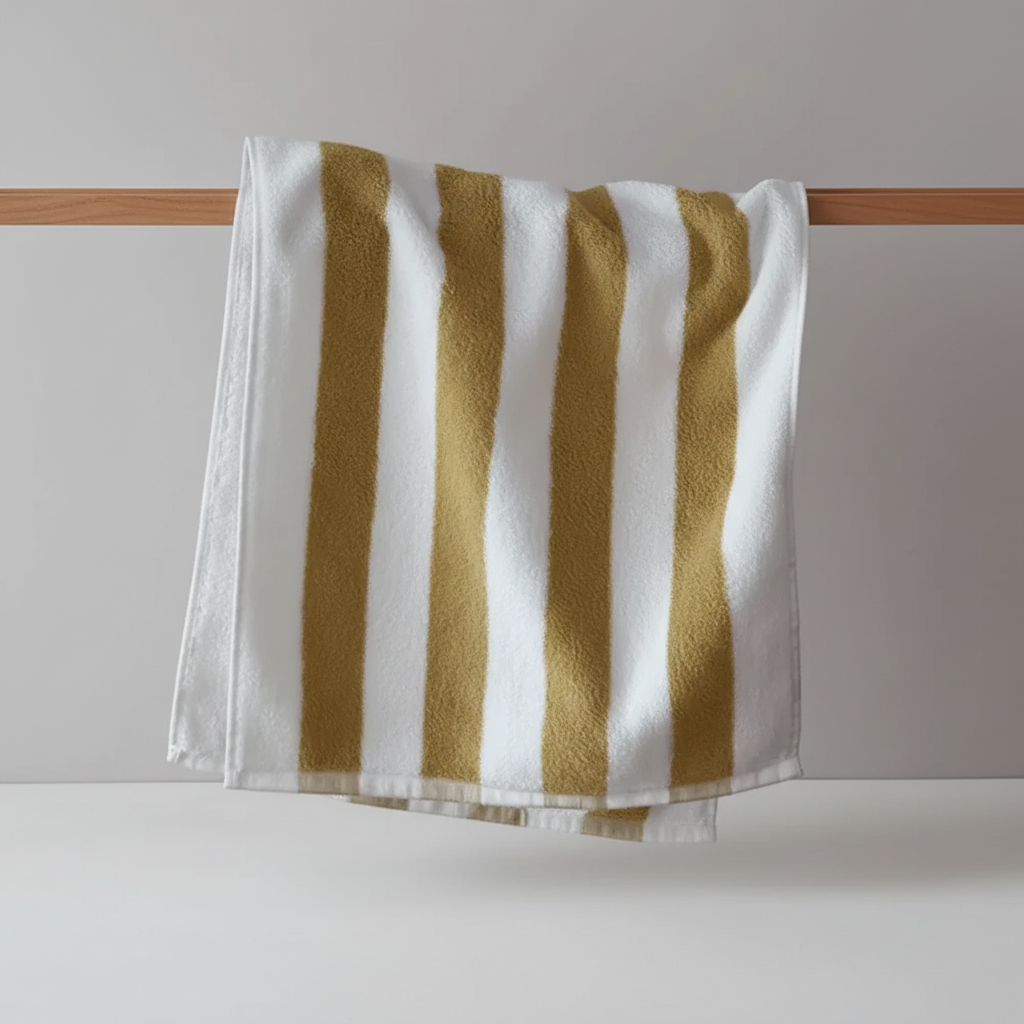 Gestreiftes Handtuch - RetroTowel