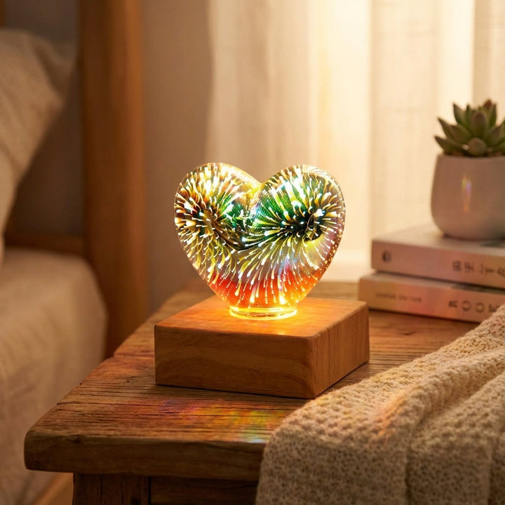Heart Shaped LED Lamp -  Heartflare