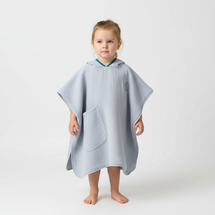 Hooded Poncho - KidsWrap