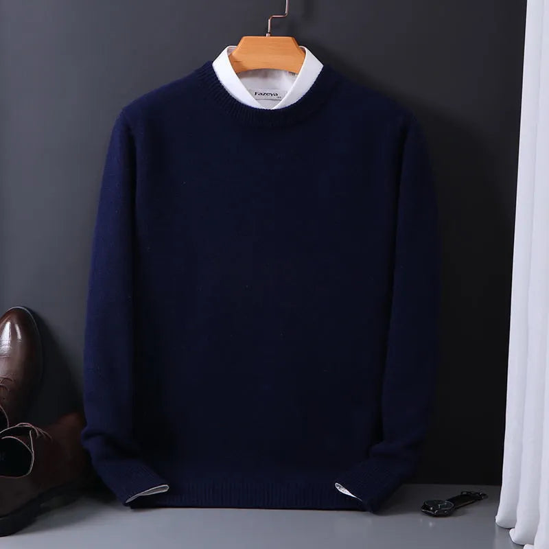 Luksus kasjmirsweater til herrer - Luca