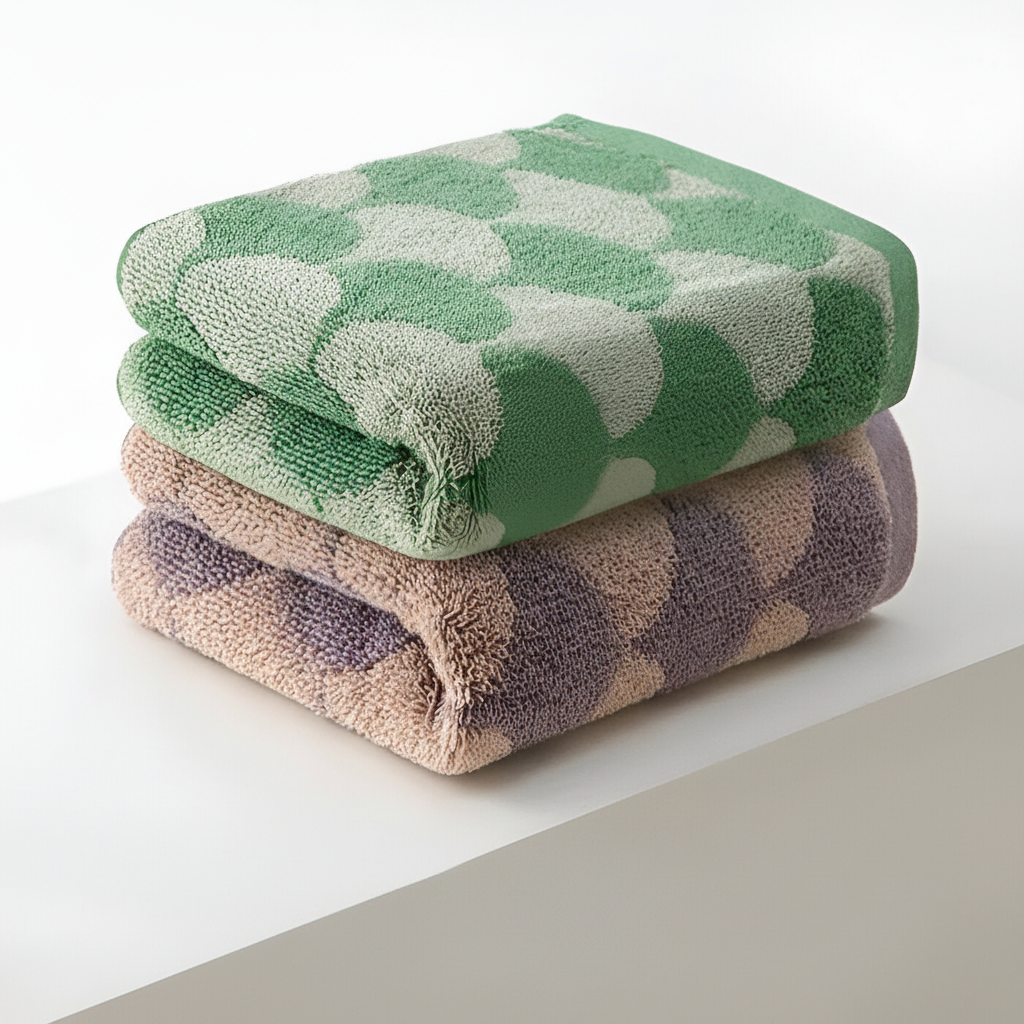 Jacquard-Baumwollhandtuch - FanTowel