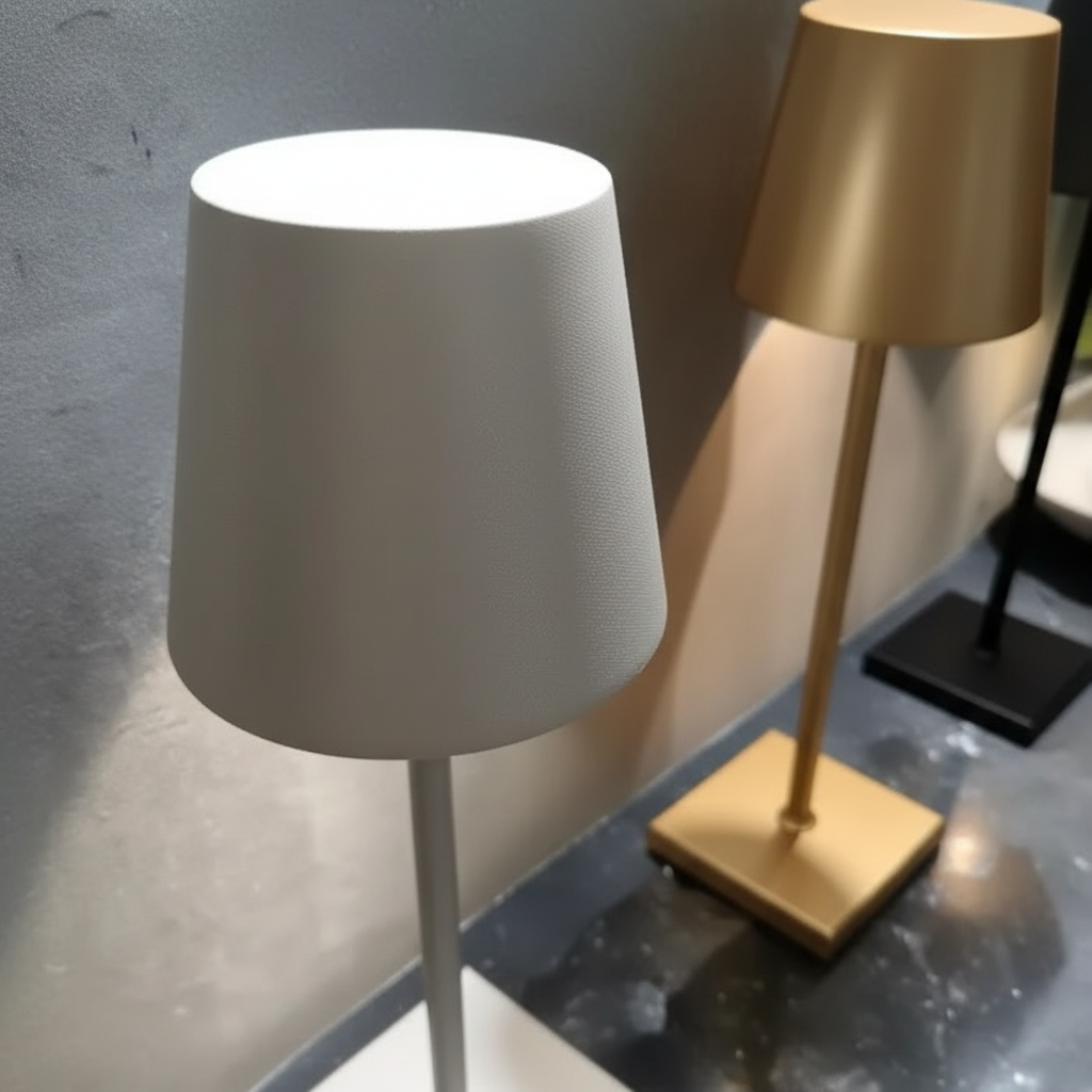 Kabellose Aluminium Tischlampe - Luminest