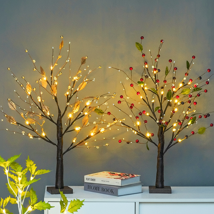 Kabelloser LED Deko Baum - Warmbranch