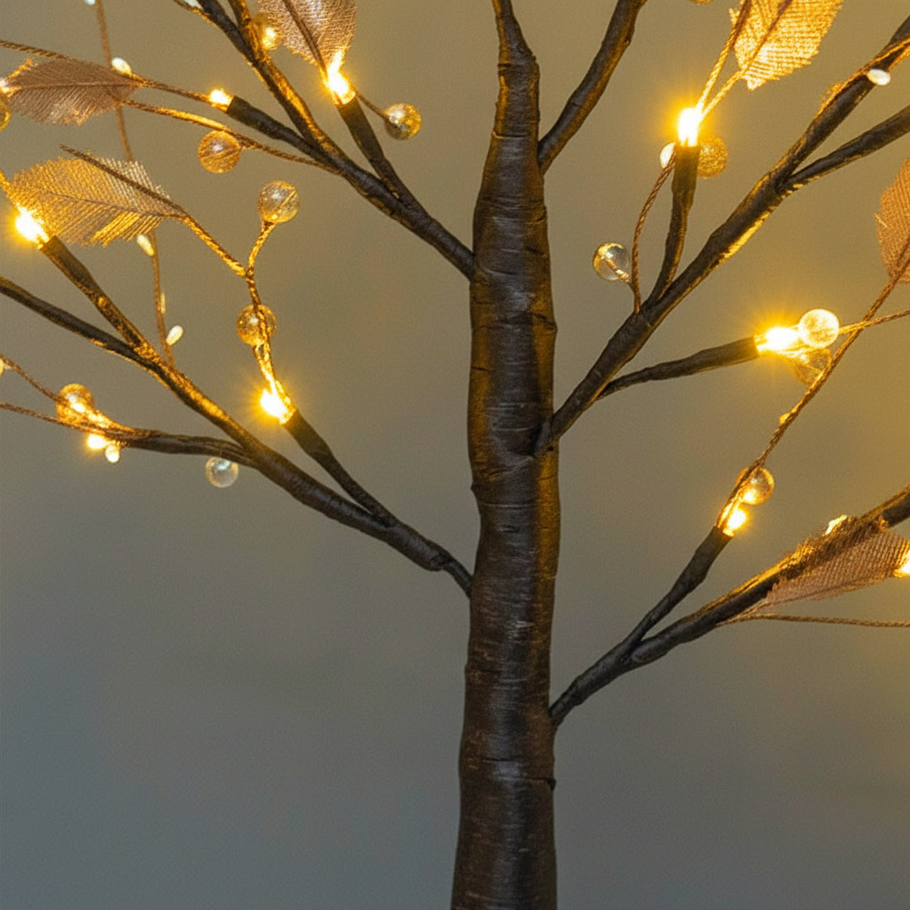 Kabelloser LED Deko Baum - Warmbranch