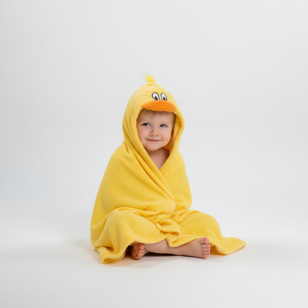 Kapuzen-Badetuch Für Kinder - BathBuddy