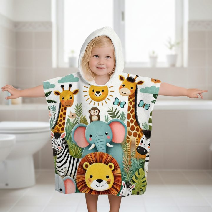 Kapuzencape Für Kinder - AnimalFun