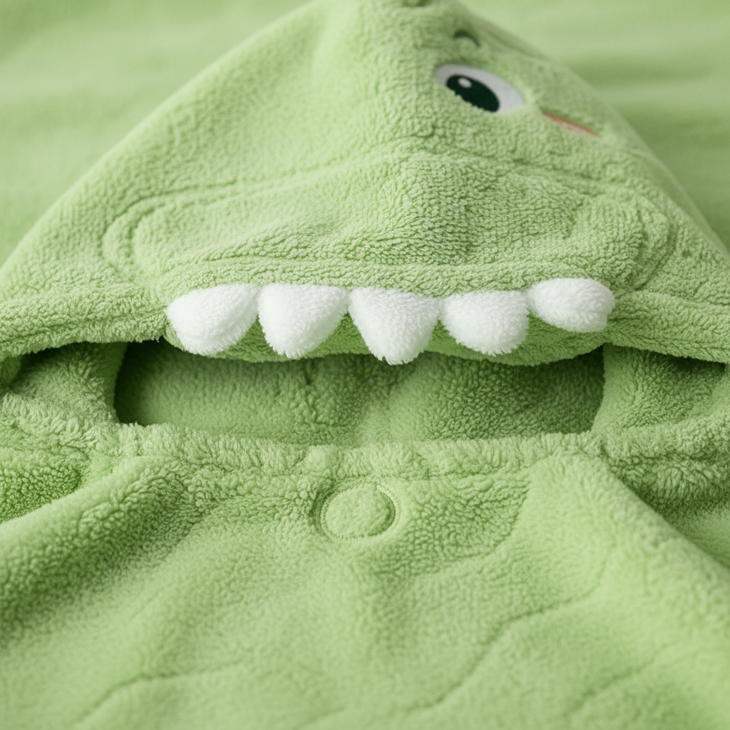 Kapuzenmantel Für Kleinkinder - CozyDino