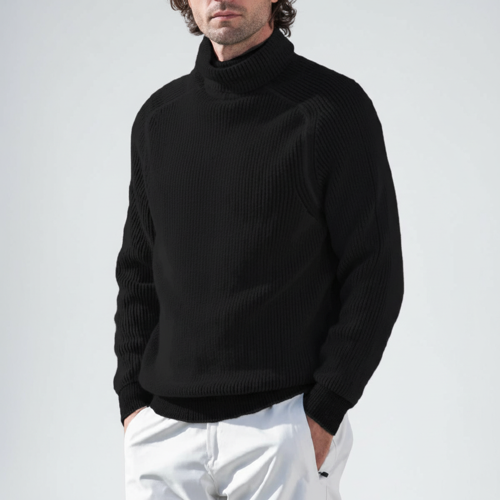 Klassischer Rollkragenpullover - Robin