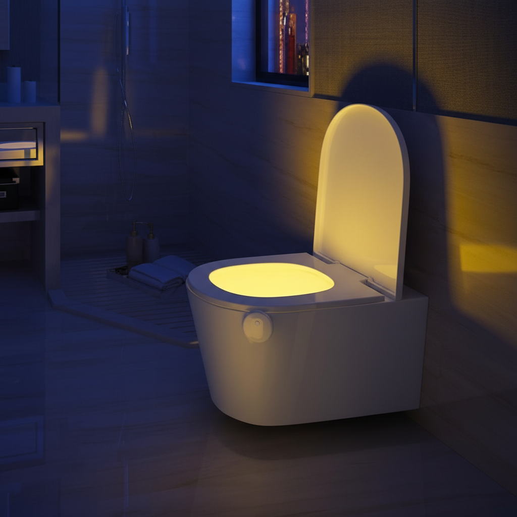 Kompakte LED WC Beleuchtung - LumiBowl