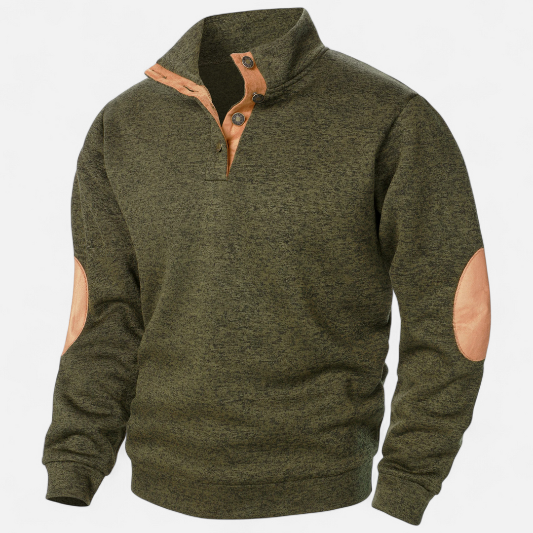 Langarm Pullover Mit Stehkragen - Eddy
