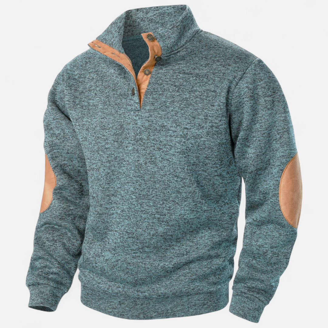 Langarm Pullover Mit Stehkragen - Eddy