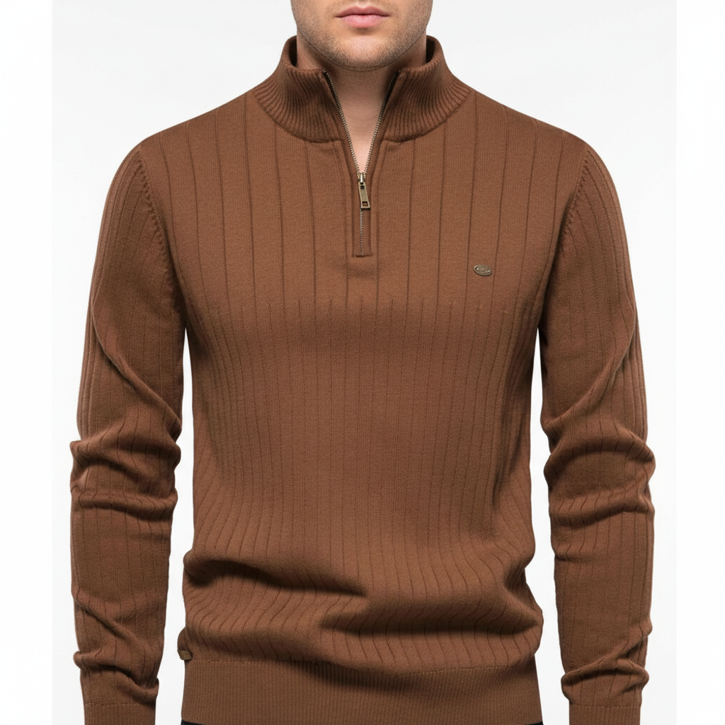 Langärmlige Pullover Mit Reißverschluss - Noah