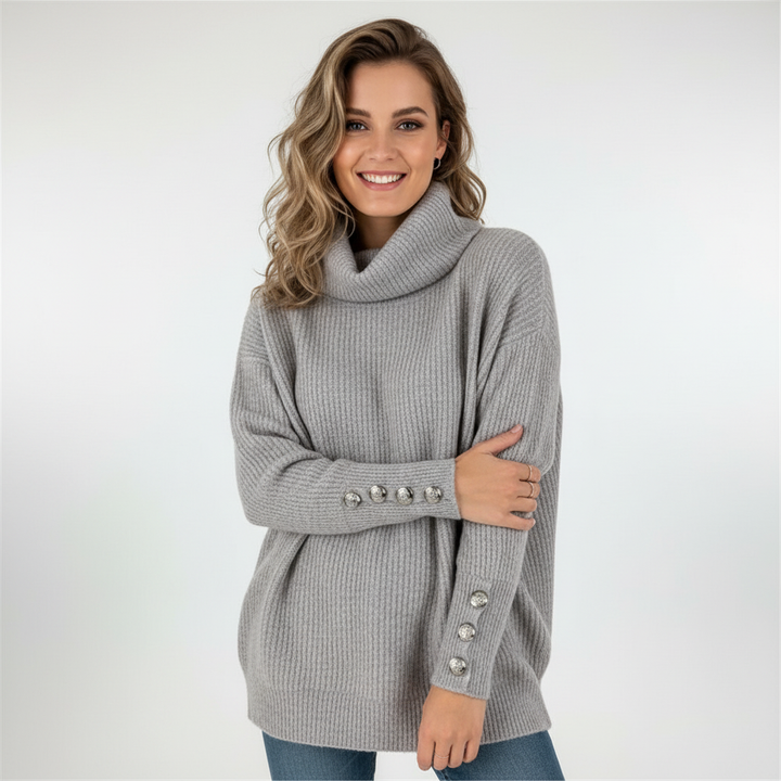 Lange Ärmel Damenpullover - Karin