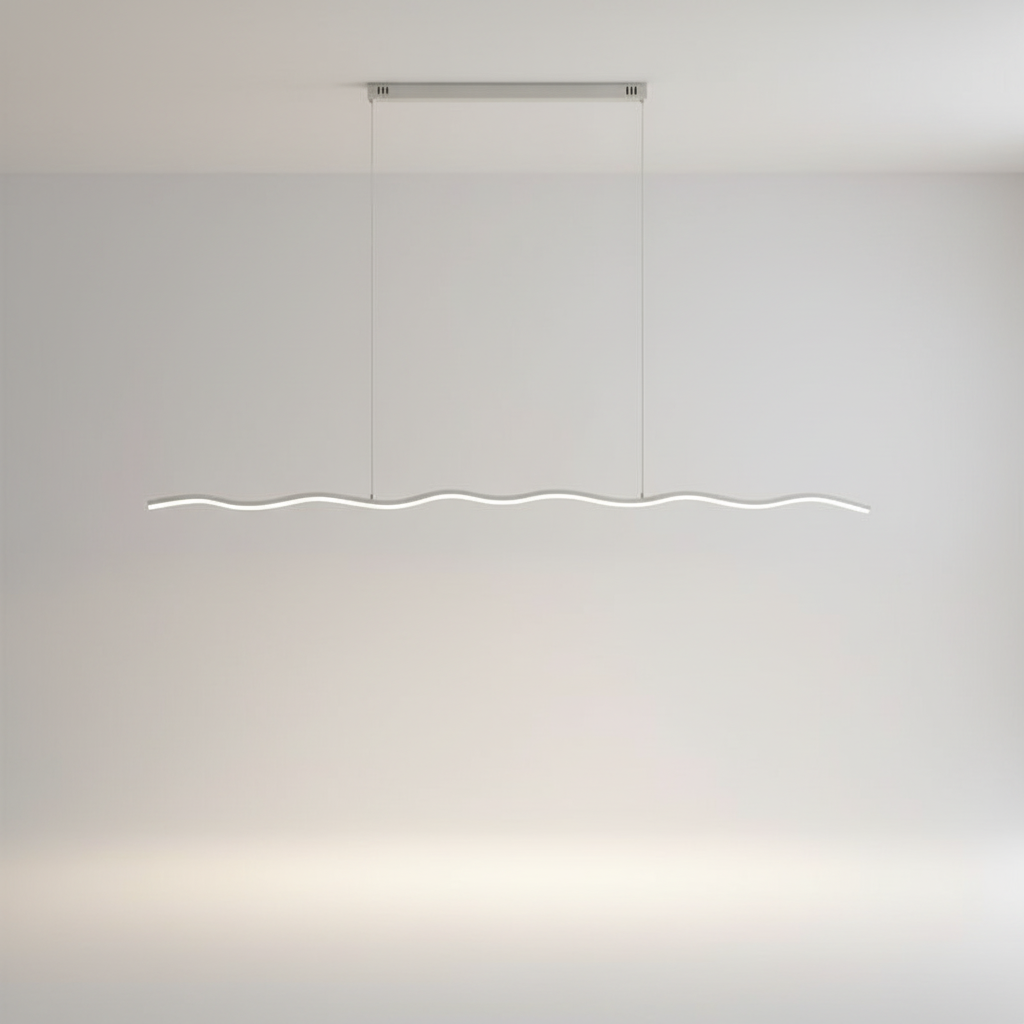 Moderne Wellenpendelleuchte - Waveray