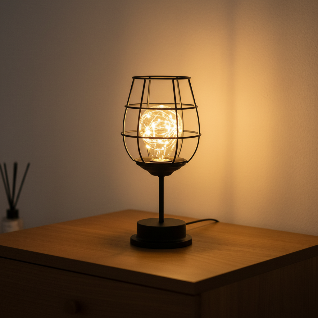 Moderne Metall Tischlampe - LuxeBeam