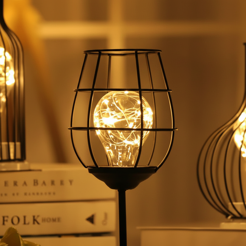 Moderne Metall Tischlampe - LuxeBeam