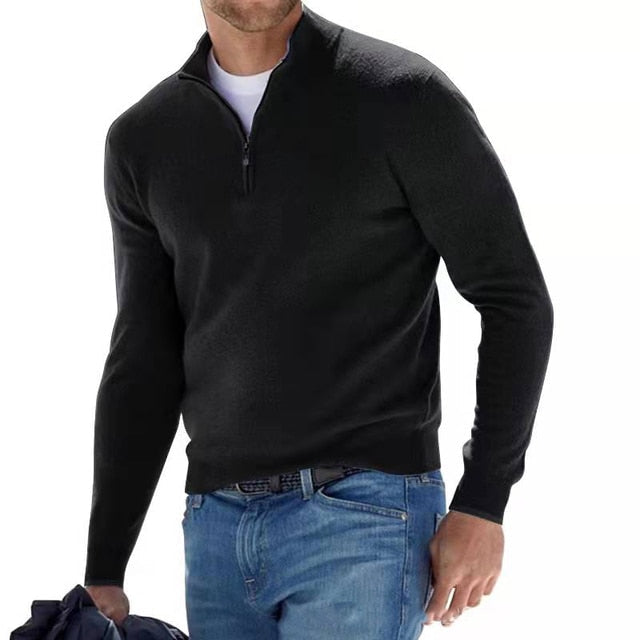 Pullover med V-hals til herrer - David