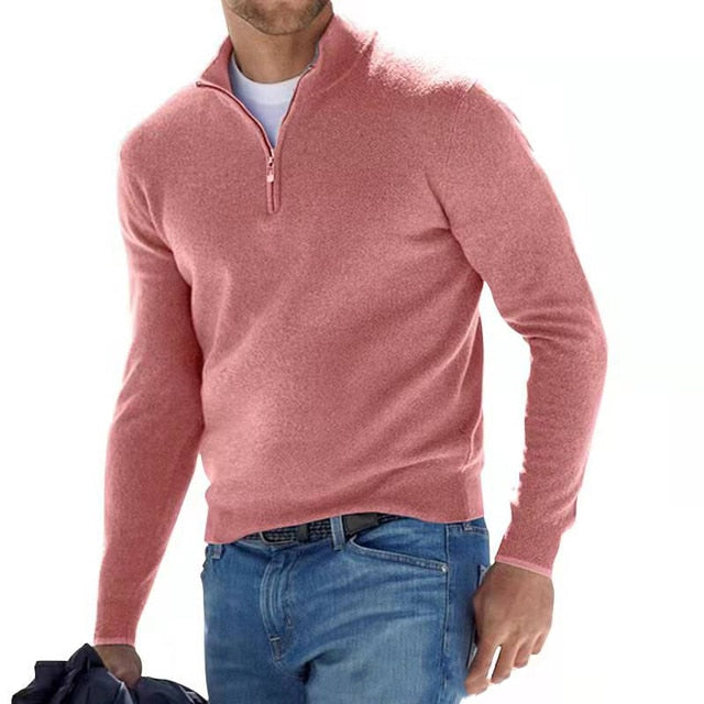 Pullover med V-hals til herrer - David