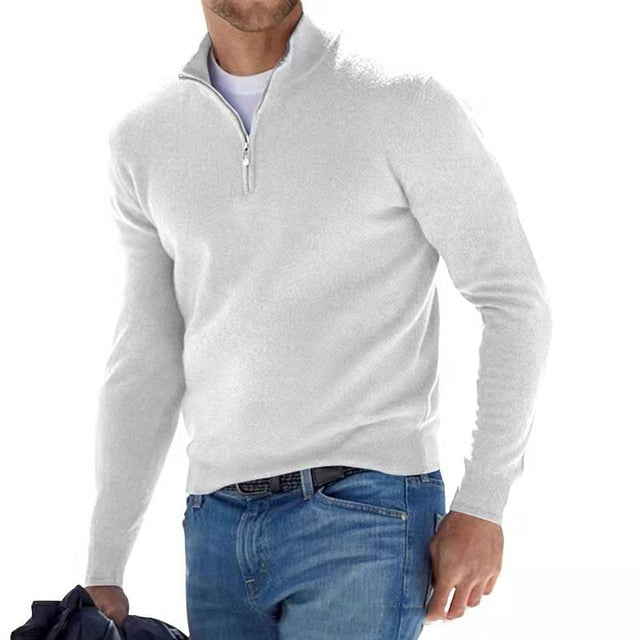 Pullover med V-hals til herrer - David