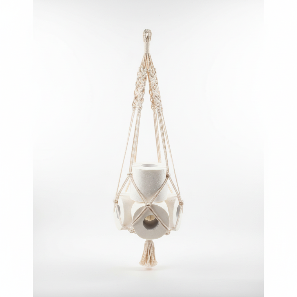 Nordischer Hängender Baumwollhalter - HangingHaven