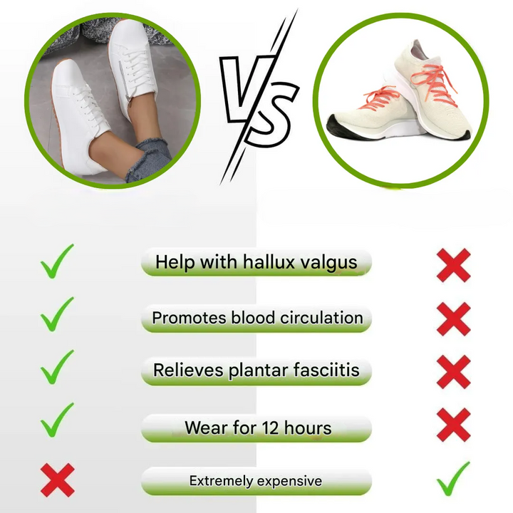 Dame sneakers med ergonomisk sål - Chiara