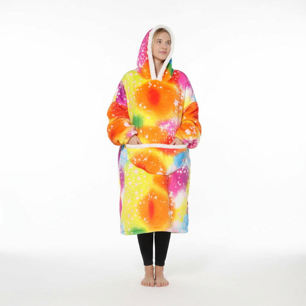 Oversized Fleece-Decke - SnuggleHood