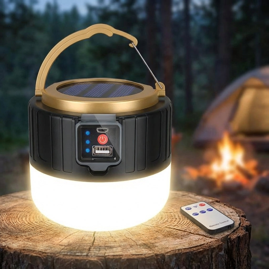 Portable Camping Lantern -  SolaraGlow