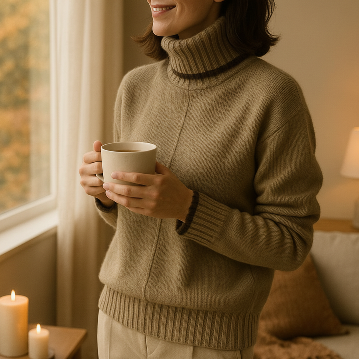 Pullover Mit Stehkragen - Alina