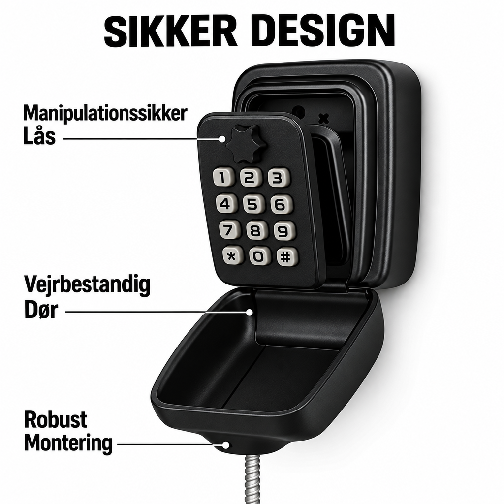 Key Safe with Code | Weatherproof Metal | Adjustable Combination Lock 10
