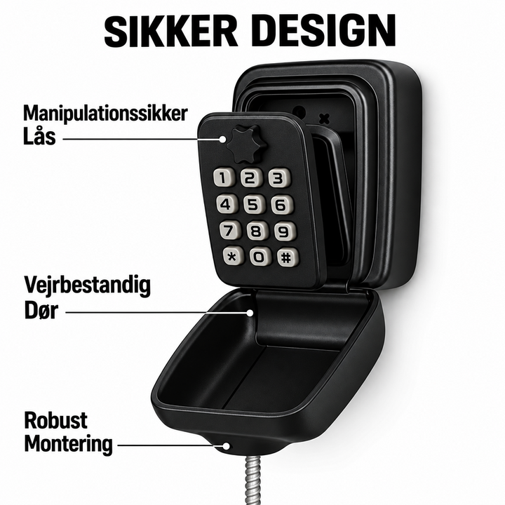 Key Safe with Code | Weatherproof Metal | Adjustable Combination Lock 10