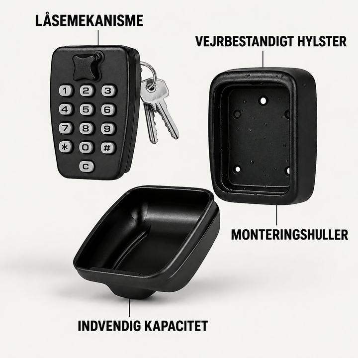 Key Safe with Code | Weatherproof Metal | Adjustable Combination Lock 11
